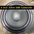 6 Inch Subwoofer Ultra Sound Multimedia SubWoofer 6 Inch 3 Ohm 60W Audio Sub Woofer HiFi Deep Bass 6 Inch Speaker For Home Theater Loudspeaker Stereo Horn Amplifiers. 
