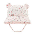 Muslin Baby Bucket Hats for Girls Boys Spring Fall Newborn Hat Cute Print Panama Fisherman Cap Outdoor Infant Caps 3-12 Months. 