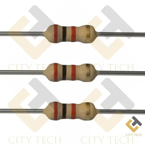 100Pcs%202K%20Resistor%202K%20Ohm%20Carbon%20Film%20Resistor%202K%201/4W%20Resistance%200.25%20Watt%205%25%20Tolerance%20Fixed%20Resistors%20-%20Image%203