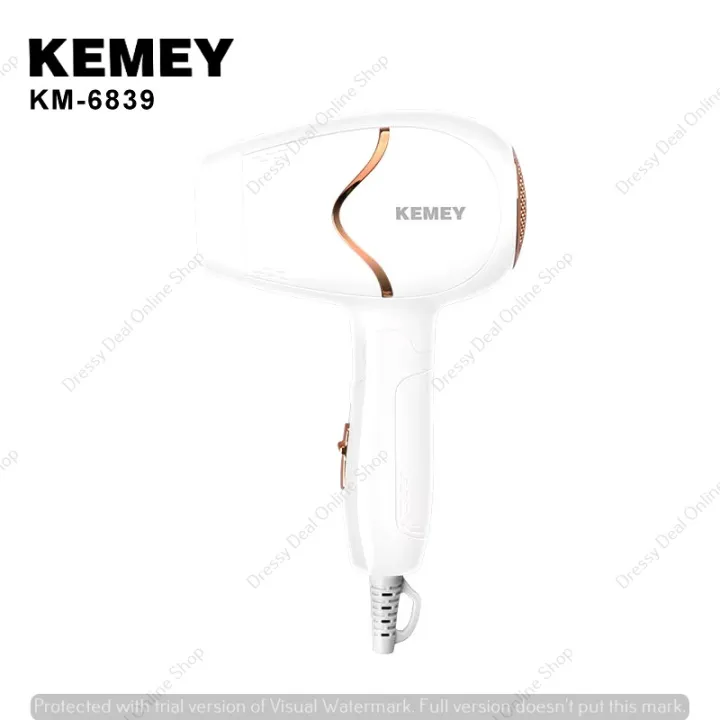 KEMEY%20KM-6839%20Portable%20Anion%20Hair%20Dryer%20hair%20care%20Professinal%20Quick%20Dry%201800W%20Travel%20Foldable%20Hairdryer%20-%20Image%202