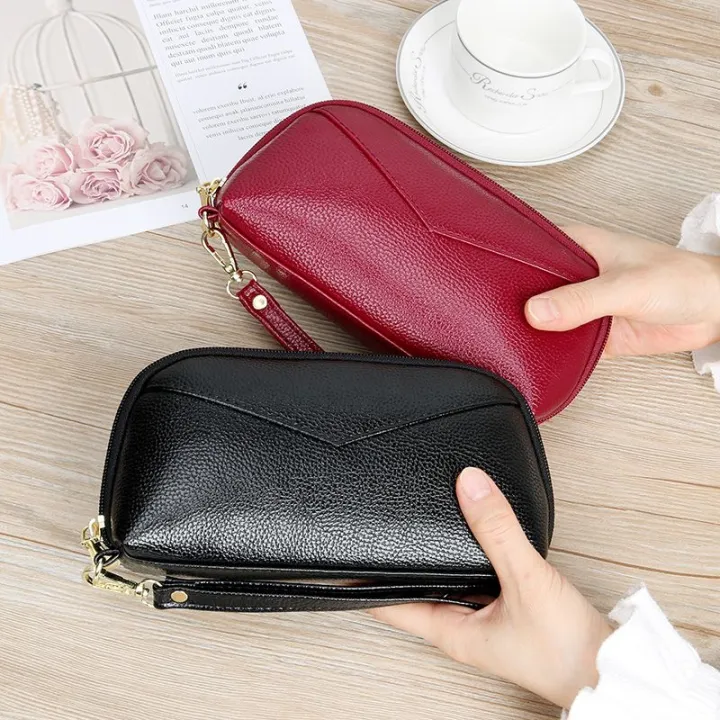 New%20Korean%20Style%20Fashion%20Women's%20Long%20Clutch%20Women's%20Large%20Capacity%20Bag%20Zipper%20Wallet%20Clutch%20Bag%20-%20Image%205