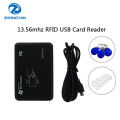 Contactless Portable 13.56Mhz IC M1 Skimmer Access Control RFID USB Interface Desktop Card Reader. 