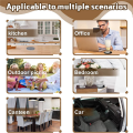 10 Pack Coasters for Drinks Silicone Coaster with Holder. 