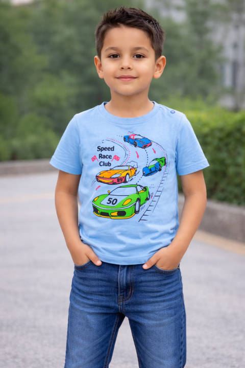 4%20Piece%20Baby%20Boys%20Half%20Sleeve%20T-Shirt.%20Stylist%20Children%20Boy%20Summer%20Suit%20Set%20-%20Image%202