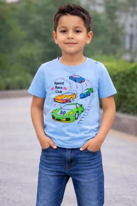 4%20Piece%20Baby%20Boys%20Half%20Sleeve%20T-Shirt.%20Stylist%20Children%20Boy%20Summer%20Suit%20Set%20-%20Image%202