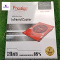Prestige Multifunction Infrared Cooker, Touch Control, 8 Cooking Modes– 2200W Energy-Efficient. 