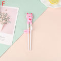 1Pair Chopsticks Plastic For Kids Cartoon Learning Chop Sticks Training Chopstic Podazz.