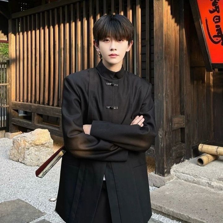 dkUniform%20Set%20Zhongshan%20Suit%20Men's%20High%20School%20Uniform%20Japanese%20StylejkSuit%20Men's%20Jacket%20College%20Style%20Suit%20Men's%20Class%20Uniform%20Set%20-%20Image%204