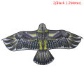 Kids 1.2m Flat Eagle Kite 100M Kite Line Children Flying Bird Kites Outdoor Toy. 