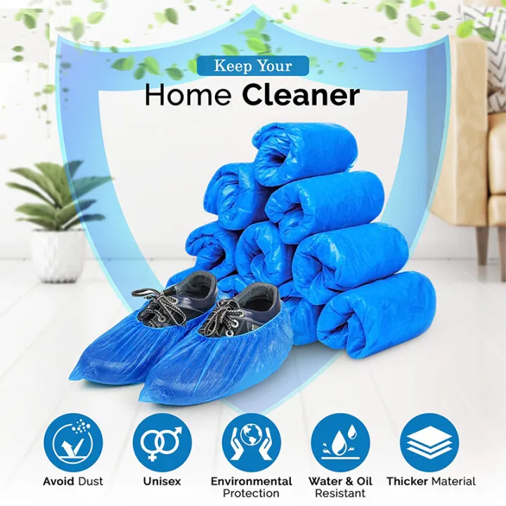 100PCS%20Disposable%20Boot%20Shoes%20Covers%20Indoor%20Protect%20Home%20Floors%20Outdoors%20Water%20Resistant%20Cover%20-%20Image%202