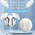 Creative Wireless Headphones Angel Wings Bluetooth 5.3 Earphone Stereo Earbuds Touch Control Gaming Sport Headset Gifts for Kids. 