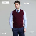 Maroon Woolen Fashionable Sweater for Man. 