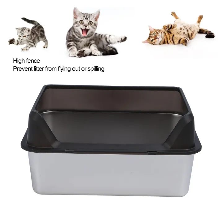 Stainless%20Steel%20Cat%20Litter%20Box%20Easy%20To%20Clean%20Odor%20Blocking%20Large%20Kitty%20Litter%20Box%20with%20Scoop%20for%20Big%20Cats%20-%20Image%2010