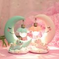 【Cathery Baby Store】LED Night Light Unicorn Resin Cartoon Unicornio Lamp Luminaria Romantic Lampara Bedroom Baby Kids Birthday Gift.