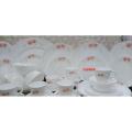 32 Pcs Pyrex Opal Glassware White Oven Save Dinner Set. Model Red Pata - Dinner Set - dinner set.