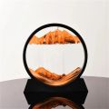 3D Sandscape Moving Sand Art Picture Round Glass Deep Sea Hourglass Quicksand Craft Flowing Sand Painting Office Home Decor Gift. 