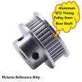 36 TEETHS 8mm PULLEY 8mm Shaft Hole Aluminum GT2 Timing 8mm Bore Shaft Pulley 36 Tooth 6mm Belt For CNC Machine 3D Printer Gear Motor Parts Puli.