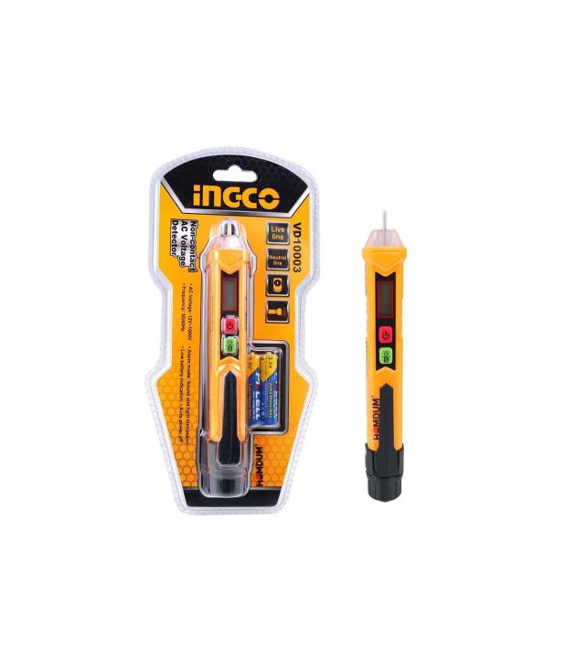 INGCO 12V - 1000V NON CONTACT AC VOLTAGE DETECTOR]]]RRI