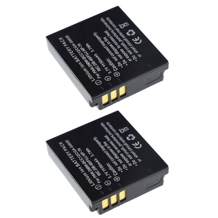 PATONA Ersatzakku CGA-S005 – 1000mAh, 3.7V – Kompatibel Mit Panasonic, Fuji, Leica, Pentax & Ricoh Kameras