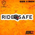 ফ্রি উপহার সহ রাইড সেফ ওয়াটারপ্রুফ স্টিকার - cycle sticker. 