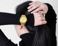 NAVIFORCE NF5044F Simple Square Women’s Watch Waterproof Luminous Casual Quartz Watch.