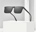 Polarized UV400 High Quality Double Poly Fashion Sunglass For Men – Black Color*.