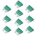 10x 30A Fuse Auto ATC Blade Fuse 30 Amp Car Standard Blade Fuses 1.9x1.9CM Auto fusibles Car Motorcycle Bus Trucks Boat Fuses.