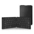 Folding Keyboard, Foldable Bluetooth Keyboard, Portable Wireless Keyboard for IOS, Android, and Windows tablets, Smartphones, iPhone, iPad, Laptops, PC. 