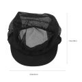 Chef Hat Adjustable Elastic Breathable Mesh Work Cap Beanie for Kitchen Working. 