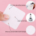 200/400Pcs Lint-Free Wipes Glue Remover Pads Lint-Free Paper Manicure Napkins Cotton Eyelash Glue Cleaning Cosmetic Pad Makeup. 
