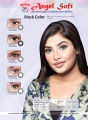 Angel Soft Luna Black Contact Lens Angel Soft Color Contact Lenses & Kit Box from protected view for everyday wear with stylish contact lenses #LunaBlack. 