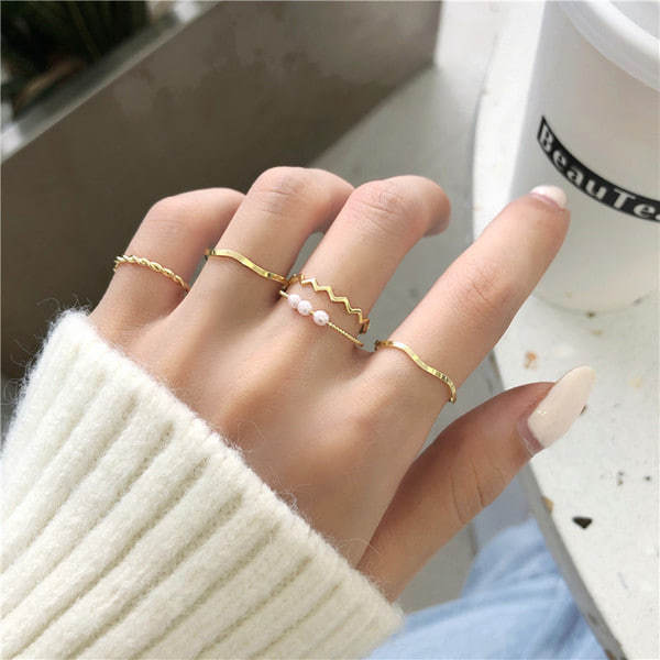 Ring, set, simple and elegant design | Daraz.com.bd