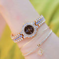 women watch famous luxury brands Crystal Diamond Stainless steel Small Ladies Watches For Woman WristWatch. 