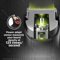 Htc AT-509 Multifunction Men's Trimmer with Stainless Steel Blades Type C charging -Sleek Black Design. 