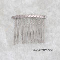 10203040 Teeth Guangdong Golden Silver Black Wire Hair Hoop Hair Accessory Crown Bridal Hair Accessory Hair Comb. 