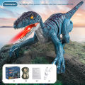 Remote Control Dinosaur Toys For Kids Electronic Dinosaur Robot Toy With Light Realistic Roaring Sound For Boys Girls Gifts. 