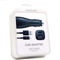 Samsung Car Charger 15W DUAL With Type C Cable. 