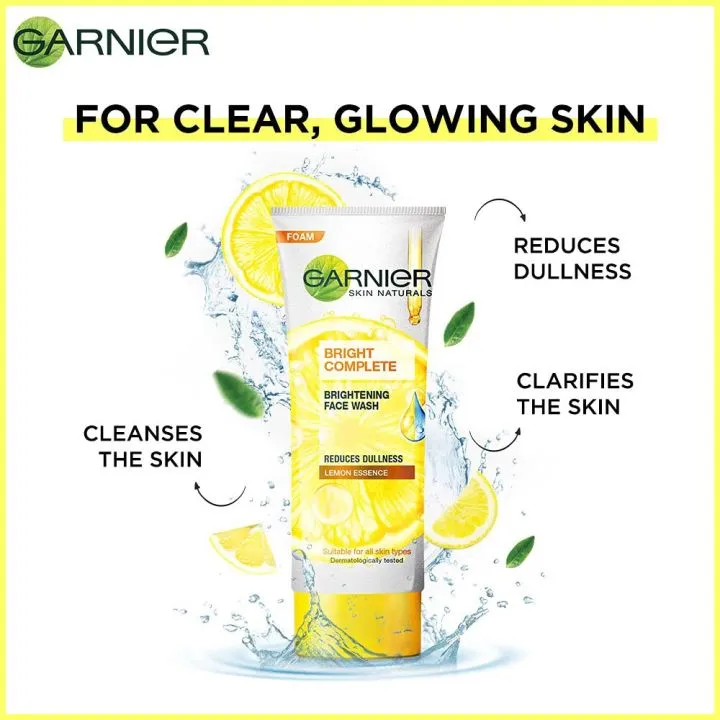 Garnier%20Bright%20Complete%20Vitamin%20C%20Face%20Wash%20-100gm%20-%20Image%204