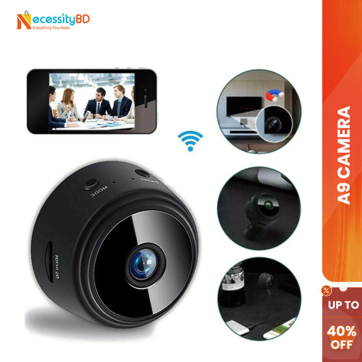 A9 Mini WiFi Camera 1080P Full HD Night Vision Wireless IP Camera