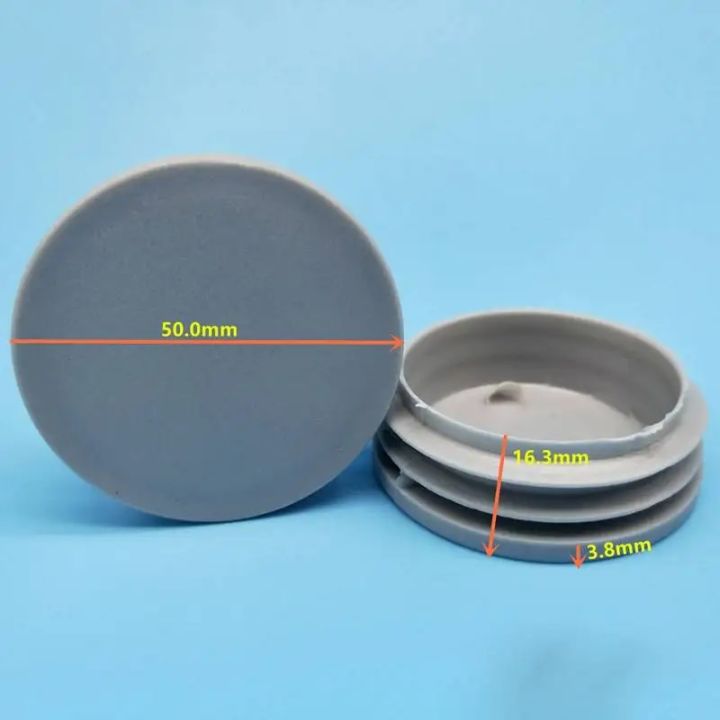 20pcs%20Blanking%20End%20Caps%20Tube%20Pipe%20Bed%20Inserts%20Plug%20Table%20Chair%20Leg%20End%20Caps%20Dust%20Cover%20Floor%20Protector%20Furniture%20Feet%20Cover%20Gray%20-%20Image%207