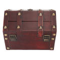 Storage box with password lock handmade exquisite wooden box.