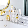 Locaupin Clear Multilayer Cosmetic Display Organizer Skincare Storage Case Vanity Countertop Perfume Lotion Stand Holder.