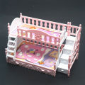 (New)Pretend Play Acceorie Multifunctional Play Houe Toy Mini Bed. 
