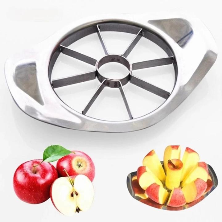 Fruit Slicer Apple Pear Cutter Stainless Steel Knife Corers Remover Chopper Peerler Divider