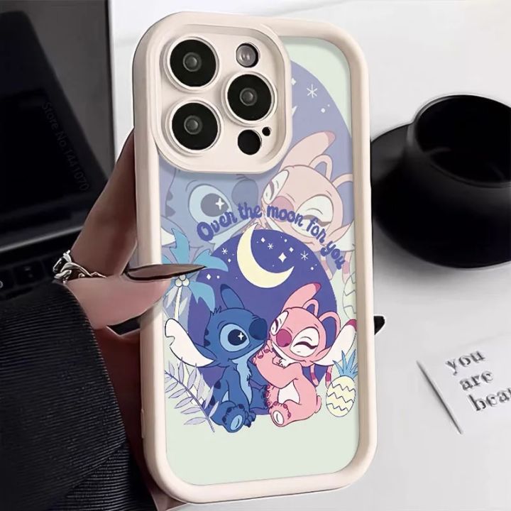 Cartoon%20Lovely%20Disney%20Stitch%20Phone%20Case%20For%20iPhone%2015%2014%2013%2012%2011%20Pro%20Max%20XR%20XS%20X%207%208%20Plus%20SE2%20Soft%20Shockproof%20Cover%20-%20Image%203