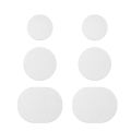 6Pcs/Set Sneaker Vamp Repair Lined Subsidy Heel Anti-wear Protector Paste Mesh Lining Worn Hole Repairing Self-adhesive Patch. 
