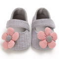 【Hengli jewelry story】(NEW)Cute Flower Soft Sole Non-Slip Prewalker Princess Shoes for Kids Baby oddler irls.