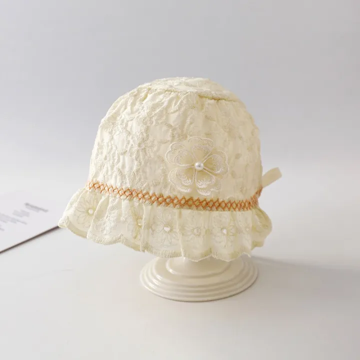 Lace%20Ruffle%20Baby%20Hat%20Cute%20Flower%20Infant%20Girl%20Princess%20Cap%20Solid%20Color%20Mesh%20Newborn%20Bonnet%20Summer%20Kids%20Lace-up%20Sun%20Hats%20-%20Image%209