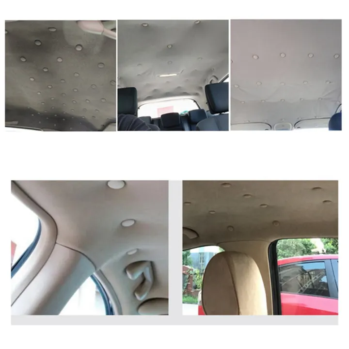 NXFDSIOZ%20120Pcs%20DIY%20Roof%20Lining%20Repair%20Kit%20Fix%20Sagging%20Headliner%20Pin%20Buckle%20Screw%20No%20Glue%20for%20Truck/Car%20Screw%20Ceiling%20Repair%20Gray%20-%20Image%206