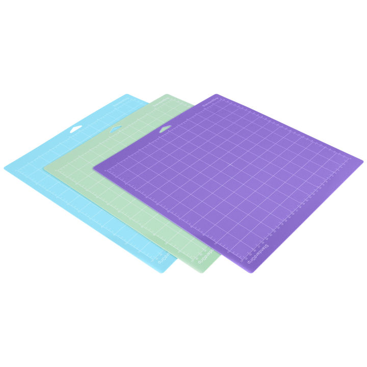 ZOROOM 3Pcs Cutting Mats for Explore Air 2/Air/One/Maker 12X12Inch Sticky Cutting Mats Replacement Accessories